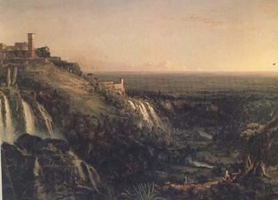 Thomas Cole The Cascatelli,Tivoli,Kooking Towards Rome (mk13) China oil painting art